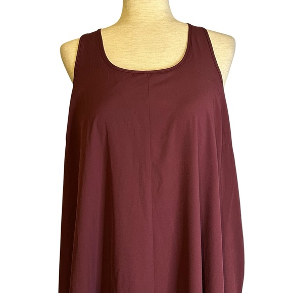 Halara Breezeful RacerPocket High Low Flowy Midi Quick Dry‎ Casual Dress Size XL - Picture 4 of 13